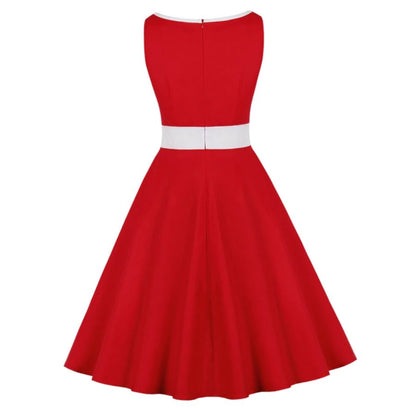 Robe de Cérémonie Année 50 Rouge