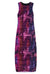 Robe de Soirée Année 70 Colorée