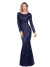 Robe De Soirée Chic Gatsby Marin