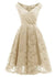 Robe de Soirée Ivoire Vintage