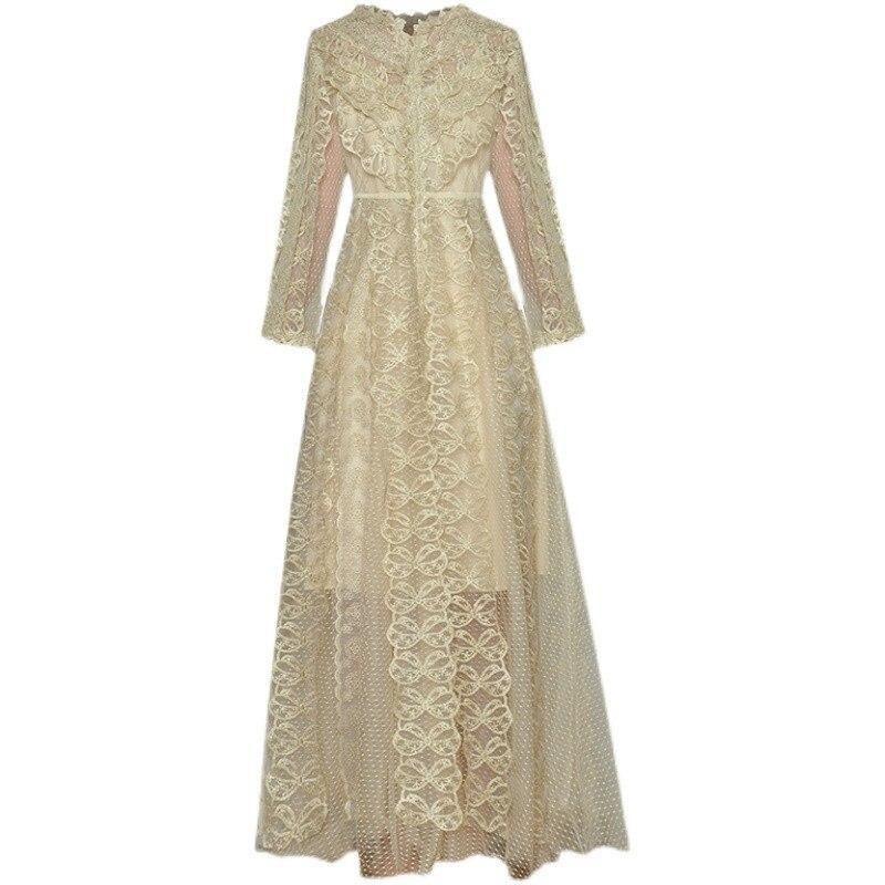 Robe Dentelle Année 40