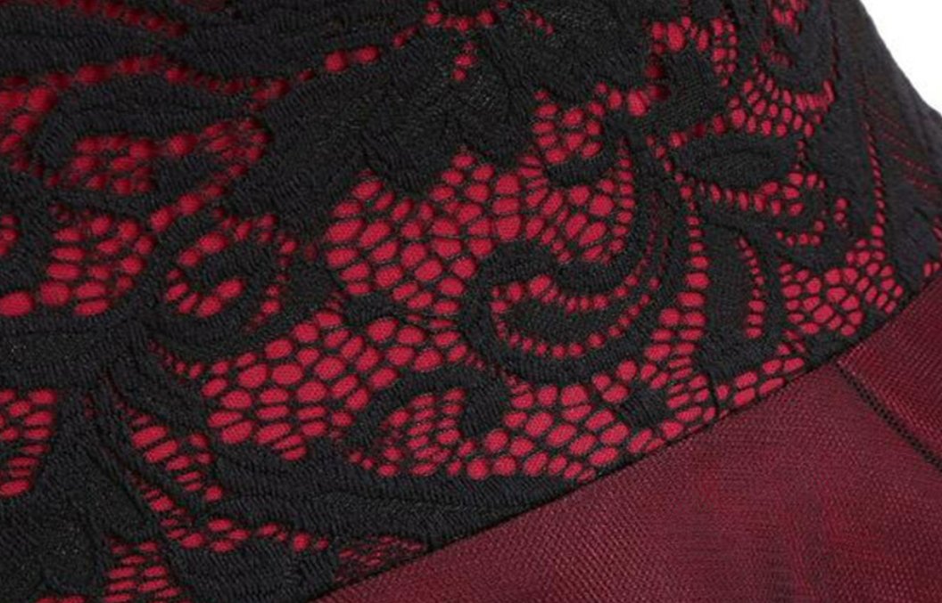 Robe Dentelle Année 50