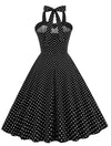 Robe d'été Année 50 Noire