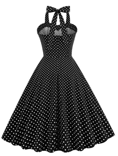 Robe d'été Année 50 Noire