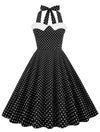 Robe d'été Année 50 Noire