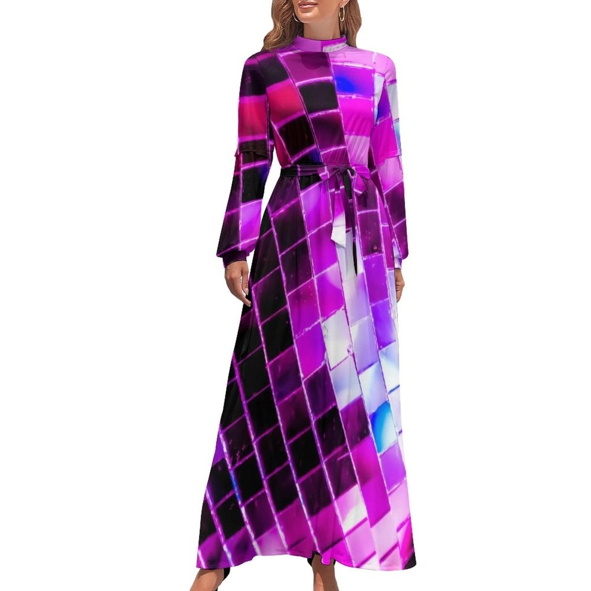 Robe Disco Année 70 Rose Robes Vintage