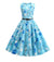 Robe Evasée Vintage Printemps