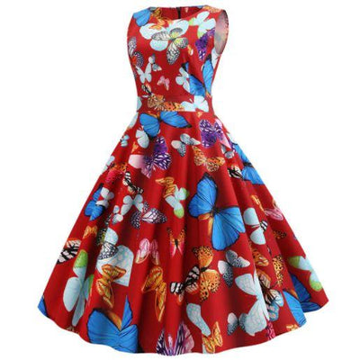Robe Année 50 Moderne
