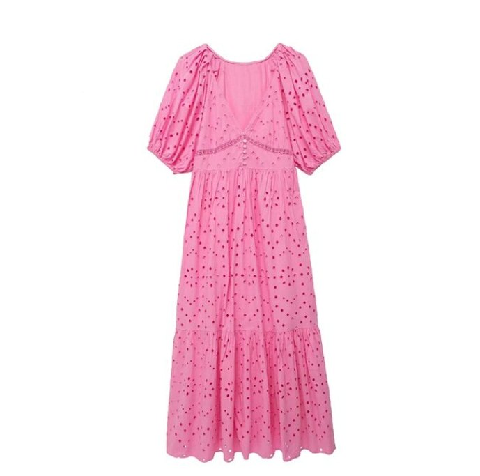 Robe Femme Rose Années 40