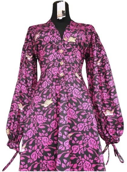 Robe Fleurie Année 40