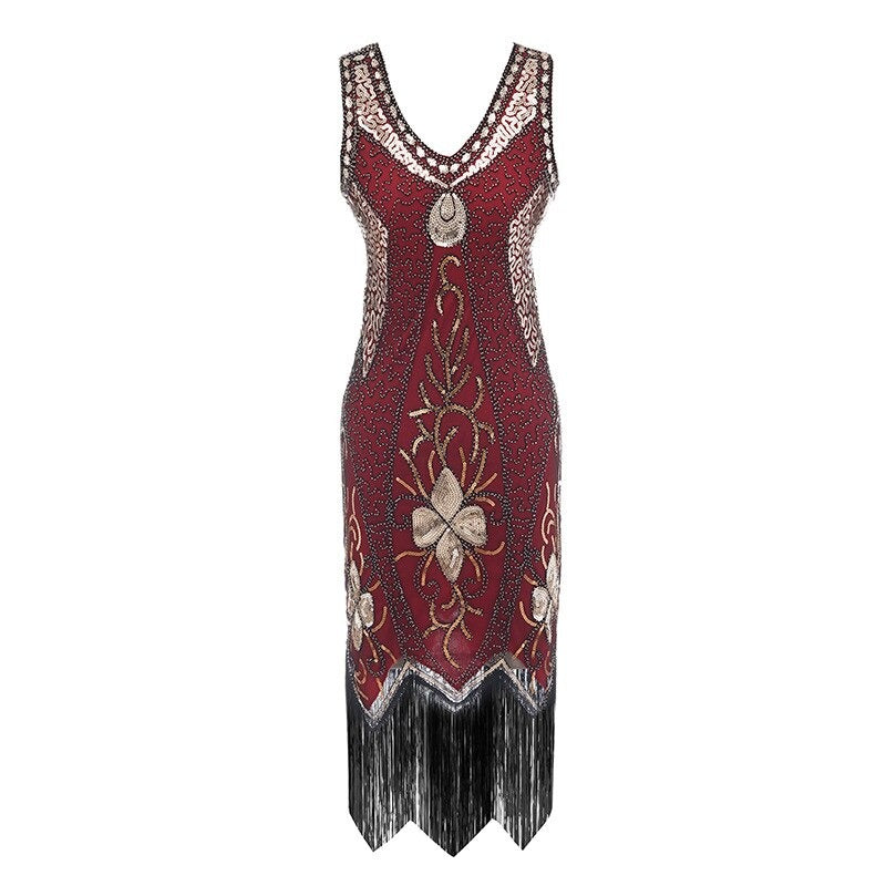 Robe Gatsby - Charleston Rouge
