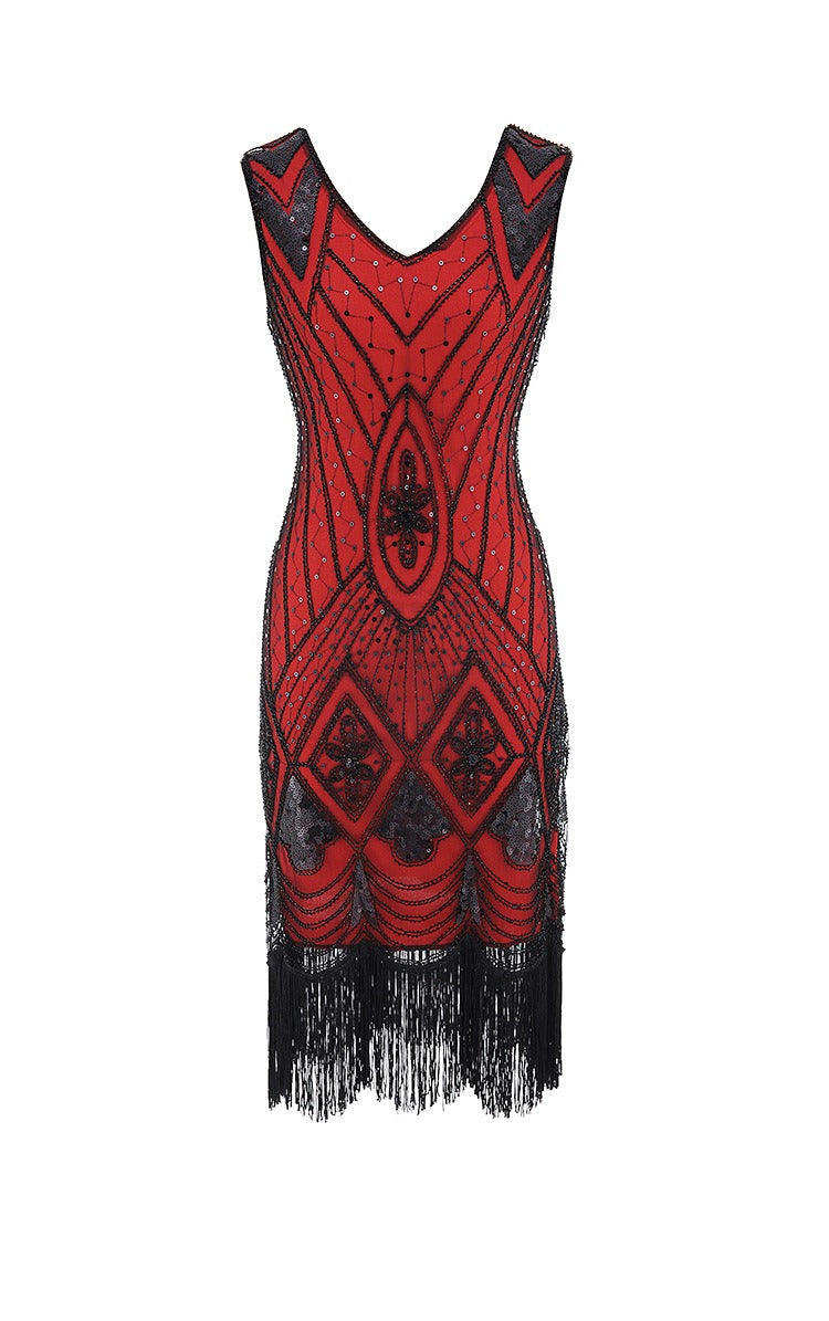 Robe Gatsby Chic Rouge