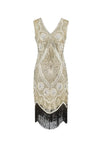 Robe Gatsby Courte Beige