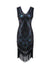 Robe Gatsby Courte Noire