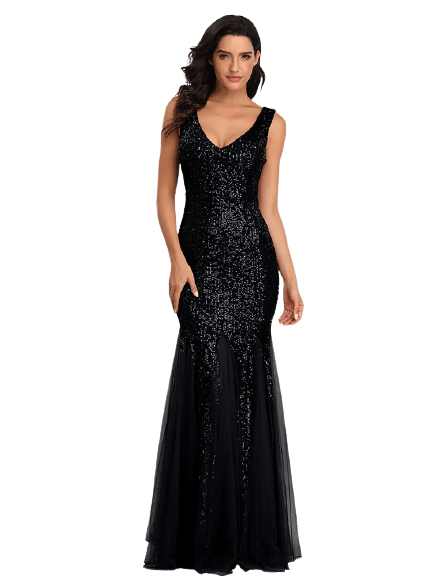 Robe Gatsby Mariage Noir Intense Robes Vintage