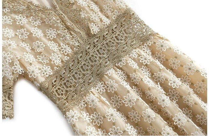 Robe Habillée Année 40 Champagne