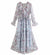 Robe Hippie Année 70 Liberty