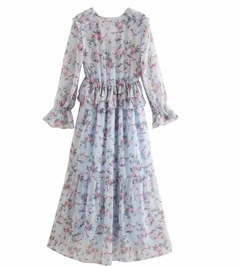 Robe Hippie Année 70 Liberty