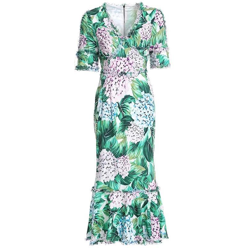 Robe Imprimé Vintage