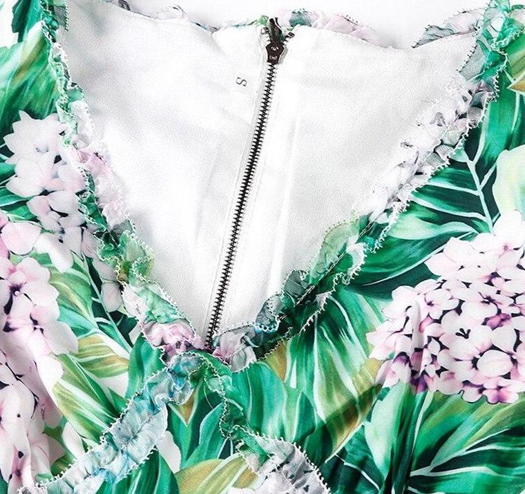 Robe Imprimé Vintage