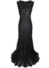 Robe Longue Année 20 Noire