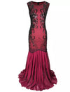 Robe Longue Année 20 Rouge