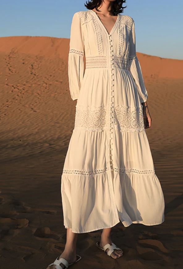 Robe Longue des Années 40