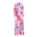 Robe Longue Fleurie Vintage Rose