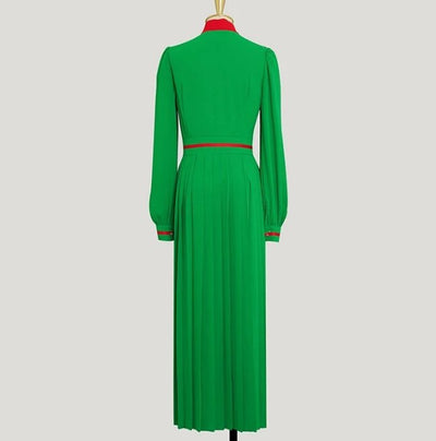 Robe Longue Manches Longues Vintage