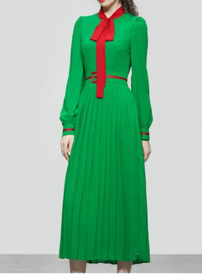 Robe Longue Manches Longues Vintage