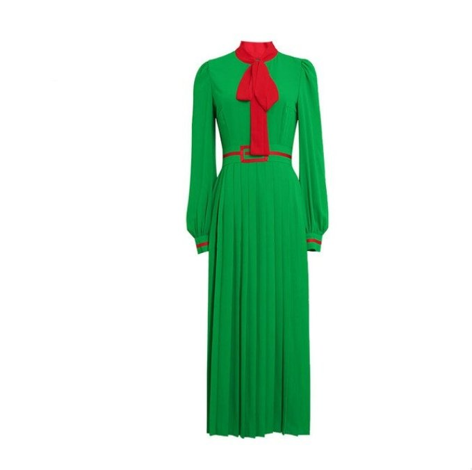 Robe Longue Manches Longues Vintage