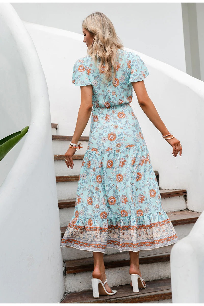 Robe Longue Vintage Boheme Robes Vintage