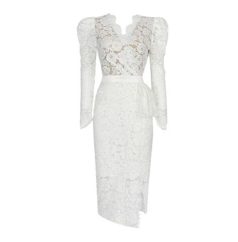 Robe Mariage Vintage Dentelle Blanche