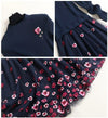 Robe Mariage Vintage Dentelle Marine