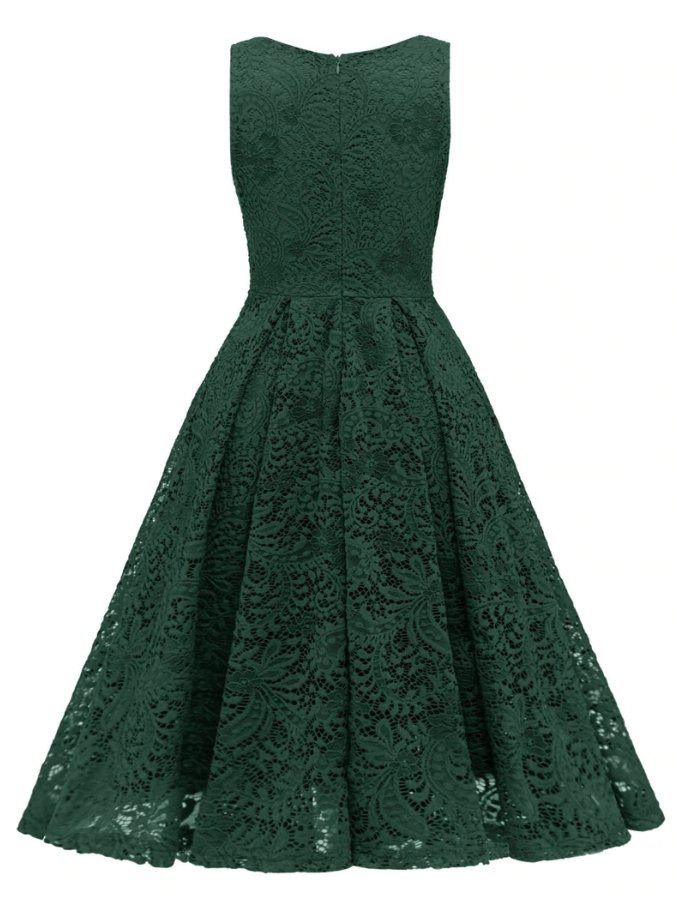 Robe Mariée Année 50 Verte