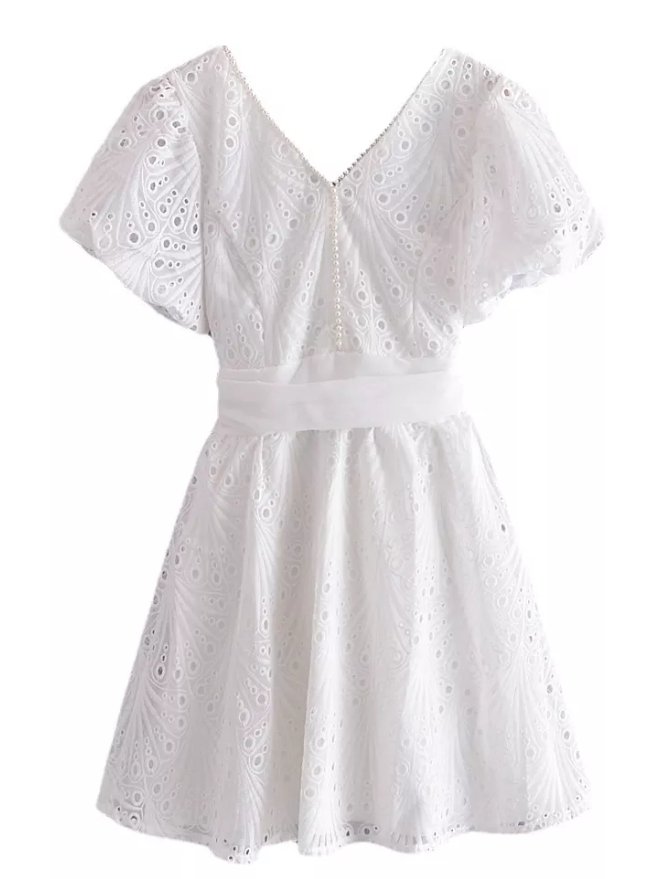Robe Mariée Vintage Courte