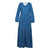 Robe Maxi Vintage Bleu