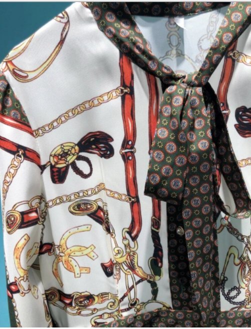 Robe mi Longue Rose Vintage