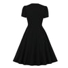 Robe Noire Année 50