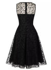 Robe Noire Style Année 50