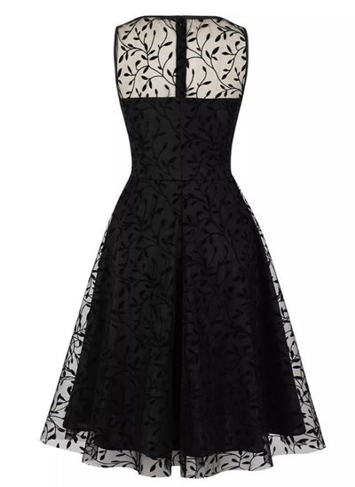 Robe Noire Style Année 50