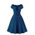 Robe Ouverte Vintage Bleu