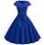 Robe Pin Up Année 50 Bleu