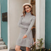 Robe Pull Motif Vintage