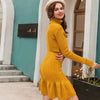 Robe Pull Motif Vintage