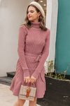 Robe Pull Motif Vintage