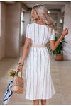 Robe à Rayures Vintage