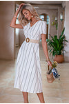 Robe à Rayures Vintage