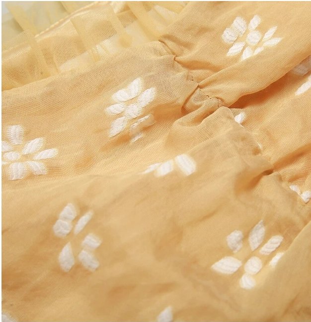 Robe Rétro Mode 1940s Jaune