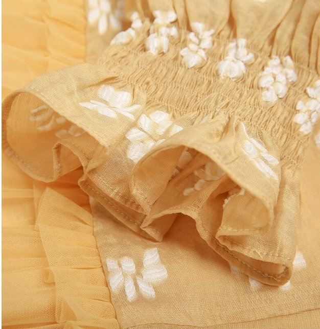 Robe Rétro Mode 1940s Jaune